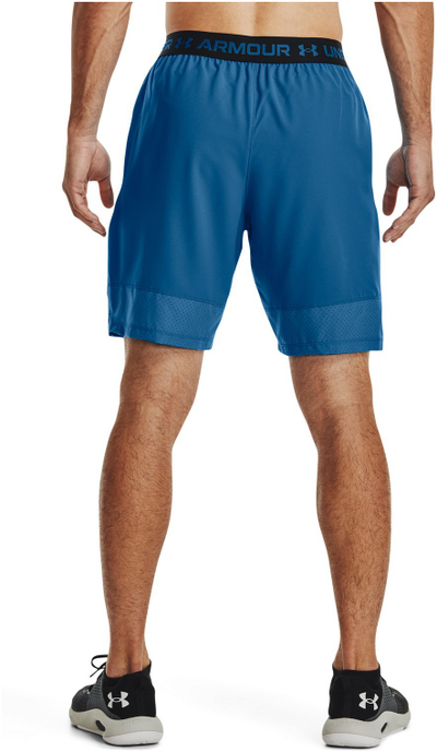 Pantallona sportive për meshkuj Under Armour Vanish Woven, për vrapim dhe stërvitje, blu
