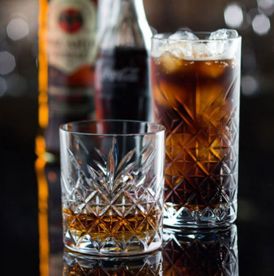 Set - gotë për koktej Timeless, 4 copë, 365 ml
