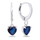 Vathё Brilio Silver Hearts EA654WB