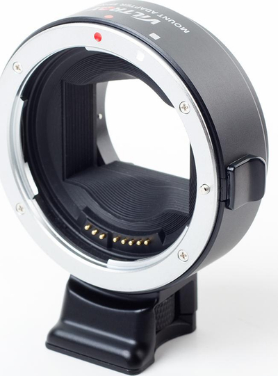 Adapter objektivi Viltrox EF NEX IV LMA, Canon EF në Sony E, i zi