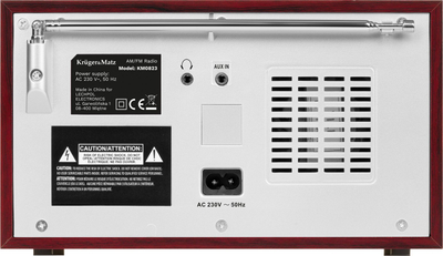 Radio për në shpi Kruger&amp;Matz KM 823, FM/AM, AUX 3.5mm, altoparlant i fortë