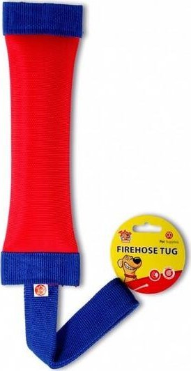 Lodër tërheqje për qen Toby's Choice Firehose Tug TC10009, 48cm, material i fortë, e verdhë
