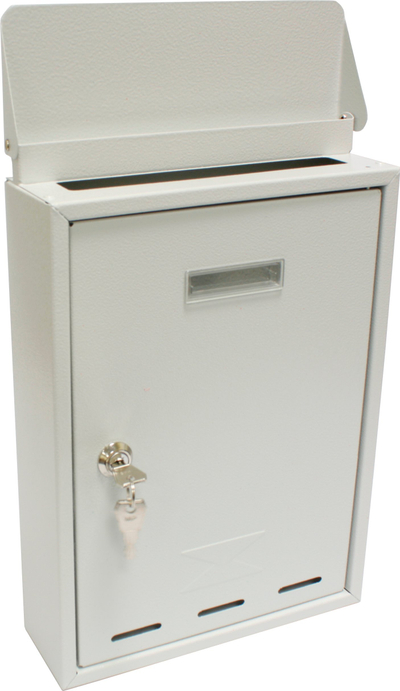 Kuti postare Verotech 3140/1, metal, 33x22x7cm, gri