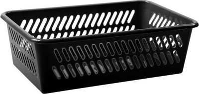 Shportë Plast Team, 30x20x11cm, e zezë