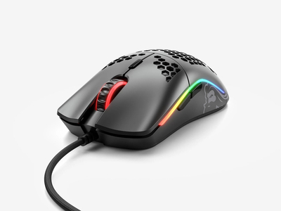 Maus gaming Glorious Model O, RGB, me kabllo, ngjyrë e zezë