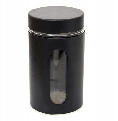 Kavanoz qelqi Odelo JORIS BLACK, 900ml, kapak metalik, i zi
