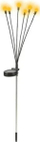 Llambë diellore kopshti Saska Garden LITTLE BALLS, 72cm, 6 LED, e zezë