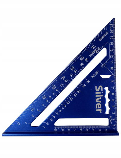 Gon universale SilverTools Dailidės Svensono, 180mm, alumini, blu