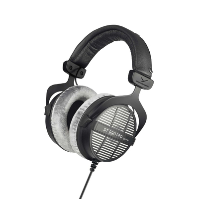 Kufje Beyerdynamic DT 990 PRO, 3 m, me kabllo, të hirta, të zeza
