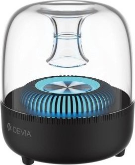 Altoparlant Bluetooth Devia Crystal I-M2, hi-fi 360°, drita RGB, i zi