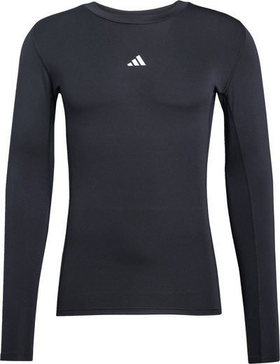 Bluzë termike adidas Techfit JP2944, për burra, me mëngë t'gjata, e zezë