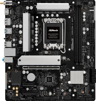 Pllakë amë Asrock B860M-X WiFi, Intel B860, DDR5, Micro ATX