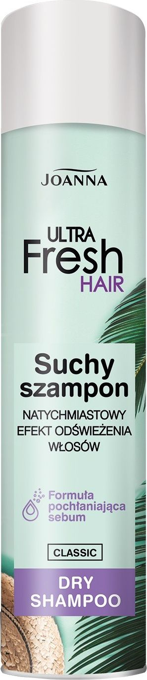 Shampo e thatë klasike për flokë Joanna Ultra Fresh, 200ml