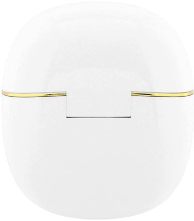Kufjet Guess TWS Glossy Gold Line Classic, Bluetooth 5.4, të bardha