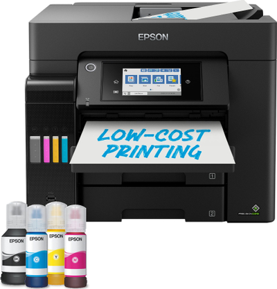 Printer inkjet Epson EcoTank ET-5855, A4, 4800 x 2400 DPI, Wi‑Fi