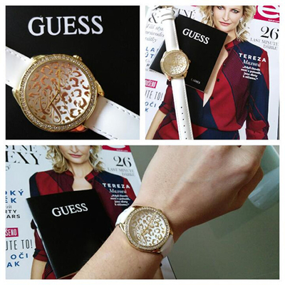 Orë dore Guess MINI WILD W0401L1
