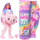 Kukull Barbie Cutie Reveal Fantasy Series Teddy Bear, set me gjoja, rozë