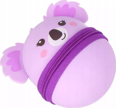 Penar silikoni Starpak Silicone Pencil Case Mesh Koala, roll up, vjollcë