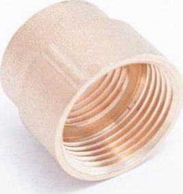 Bashkues reduktues bronzi 3/4\" x 1/2\", i lustruar
