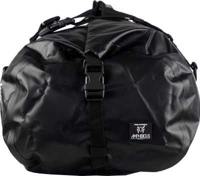 Çantë udhëtimi Amphibious Amarouk Waterproof, 35L, që s’e kap uji fare, e zezë