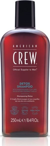 Shampo flokësh American Crew Detox, 250 ml, për burra