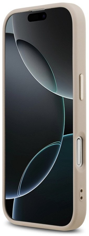 Mbulesë telefoni Guess Back Panel për iPhone 17, lëkurë PU, MagSafe, rozë