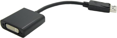 Kabllo adaptuese Value DisplayPort në DVI, 0.15m, Dual Link, e zezë