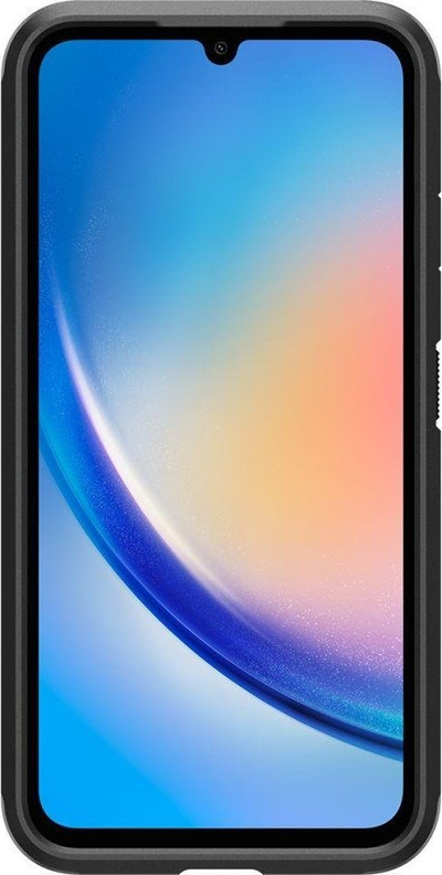 Mbështjellës telefoni Spigen Tough Armor për Samsung Galaxy A34 5G, i zi
