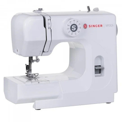 Makina qepëse Singer M1005, 11 qepje, portative, e bardhë