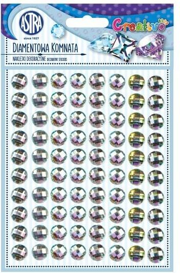 Декоративна налепница Astra Diamond Chamber, дијамантски ефект, многуобојна