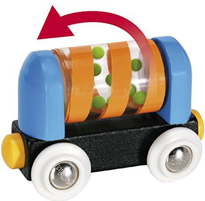 Set me tren për kalamaj Brio My First Railway Beginner Pack 33727, dru, me ngjyra