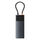 HUB USB C Baseus 10 në 1, Dual HDMI 8K 4K, RJ45 PD 100W, gri e errët