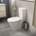 WC dyshemeje Ideal Standard Connect Air, AquaBlade, dalje horizontale, e bardhë