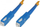 Kabllo optike Microconnect FIB224020, single mode, 20 m, SC, e verdhë