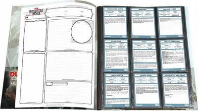 Dosje personazhi Ultra Pro Dungeons &amp; Dragons Character Folio, A4, Shadow Dragon, shumëngjyrëshe