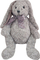 Lepur pelushi BEPPE Rabbit Carmen, 28 cm, gri me fjongo