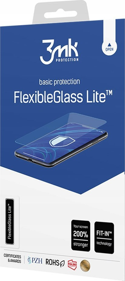 Mbrojtës ekrani 3MK FlexibleGlass Lite për T-Mobile T Phone 2 5G, xham hibrid, transparent