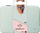 Këllëf laptopi Mobilis Skin Sleeve, 14-16", i hirët rozë