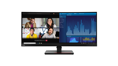 Монитор Lenovo ThinkVision P34w-20, 34.14”, WQHD, црн