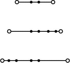 Блок терминал Wago 2002-3231, 3 нивоа, 2.5mm², сив