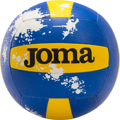 Top volejbolli Joma High Performance 400681709, gomë dhe poliester, për sallë dhe jashtë, blu e verdhë
