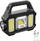 Prozhektor dore ZD103, LED me diell, 4000mAh, i zi