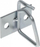 Mbajtëse kabllosh RACK OKR-40X40, metalike, 40x40mm, argjendi
