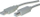 Kabllo USB S-Conn CO 77023, USB 2.0 A në B, 3m, gri