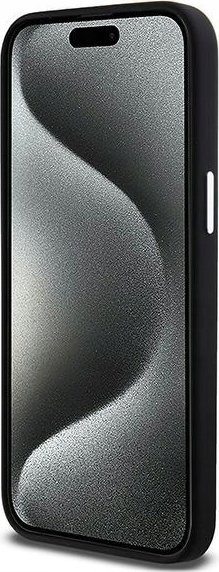 Këllëf telefoni DKNY DKHMP14XSMCHLK për iPhone 14 Pro Max, silikon Liquid, i zi