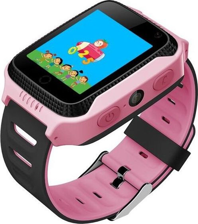 Ora inteligjente për kalamaj SPONGE See Kids GPS, 1.44", rozë