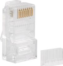 Set prizash rrjeti Lanberg RJ45, 20 copë, transparente