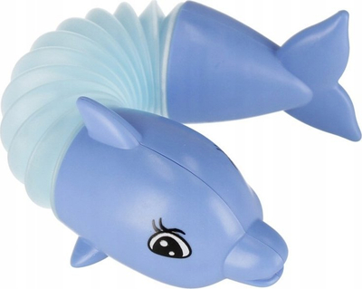 Lodër sensorike MEGA CREATIVE Lighting Sensory Tube Dolphin 523941, 12cm, me dritë, shumëngjyrëshe