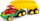 Lodër kamion me rimorkio Hemar Truck With Trailer MIX, 70 cm, shumëngjyrëshe