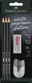 Set lapsa grafiti Faber Castell Graphite Pencil 1111 Exam, 6 copë, për provime